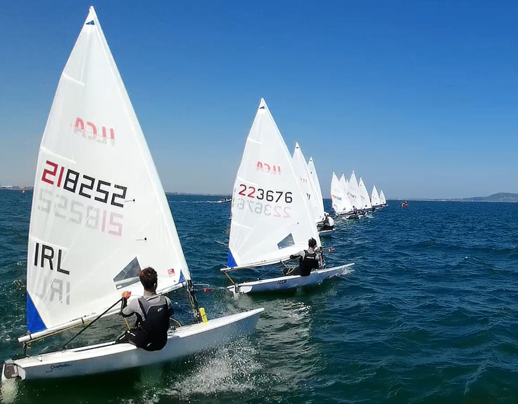 ILCA 6 Race 1 start