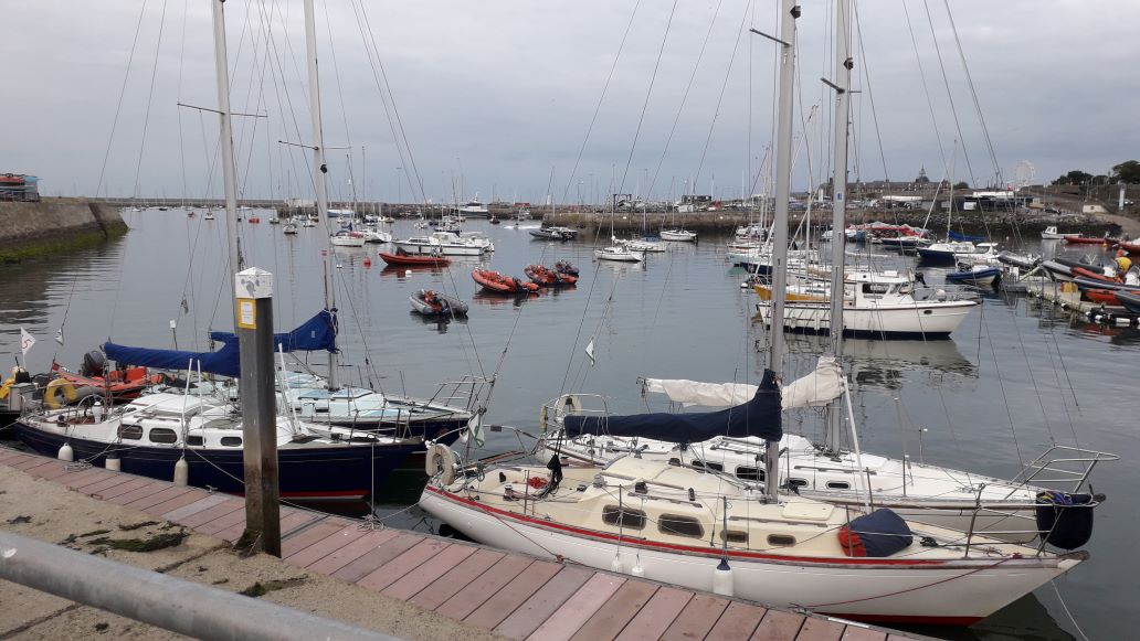 Shipman Boats moored on the pontoon