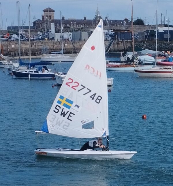 ILCA 6 boat